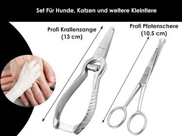 Набір інструментів для догляду за нігтями: кусачки, ножиці, 10 см, нержавіюча сталь