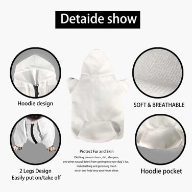 Світшот для собак Kuiaobaty: стильний одяг для вашого улюбленця. Чорний, дихаючий, для собак середніх порід (40x60x45 см). Ідеальний для чихуахуа та інших собак.