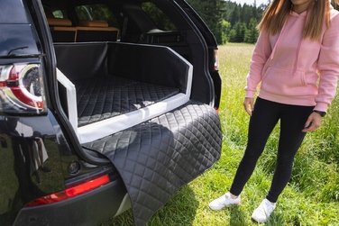 Автомобільний килимок з пінопласту XL Velinda, чорний, 40 см x 100 см