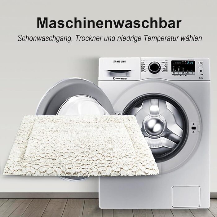 Ортопедичне ліжко для собак великих та середніх порід, 63x48 см, з м'якою поверхнею, антиковзаюча підкладка, мармуровий дизайн, хакі