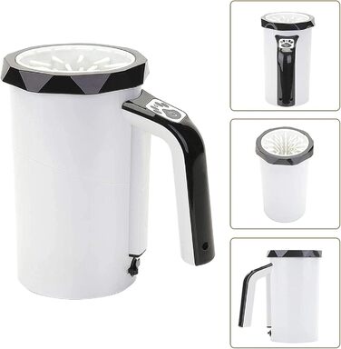 Електричний очищувач лап для собак PJDDP, силіконовий, з рушником, портативний, для середніх та великих собак, чорний