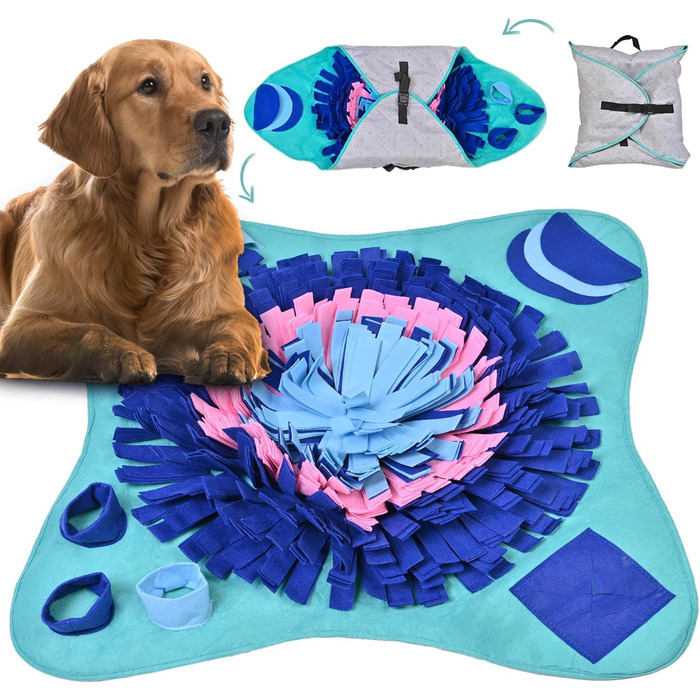 PET ARENA Килимок для собак - килимок для нюхання, інтелектуальна іграшка, великий розмір, багато кольорів