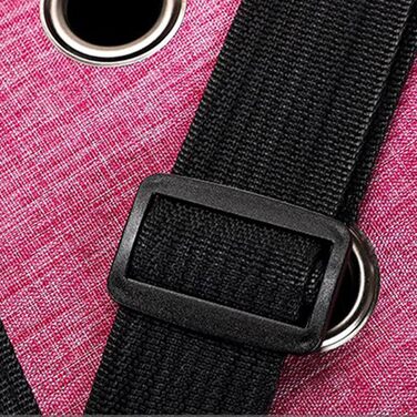 Транспортна сумка для кота/собаки - переноска для кота/собаки, дорожній аксесуар для тварин, складана переноска для маленьких та середніх котів/собак, рожевий колір