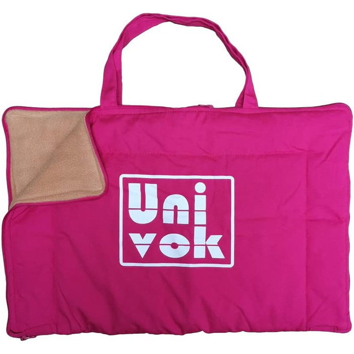 Килимок для собак Univok: портативний, миючий, для дому та подорожей (Турквіс-зелений, Маджента)