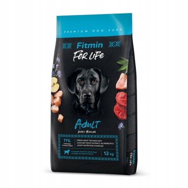 Сухий корм для собак великих порід Fitmin Dog for Life Adult, 12 кг