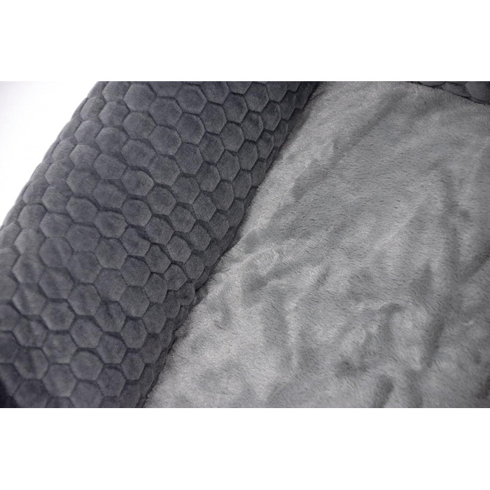 Ліжко для собак Karlie Liegebett Velvet L, 65x60x20 см, темно-сірий