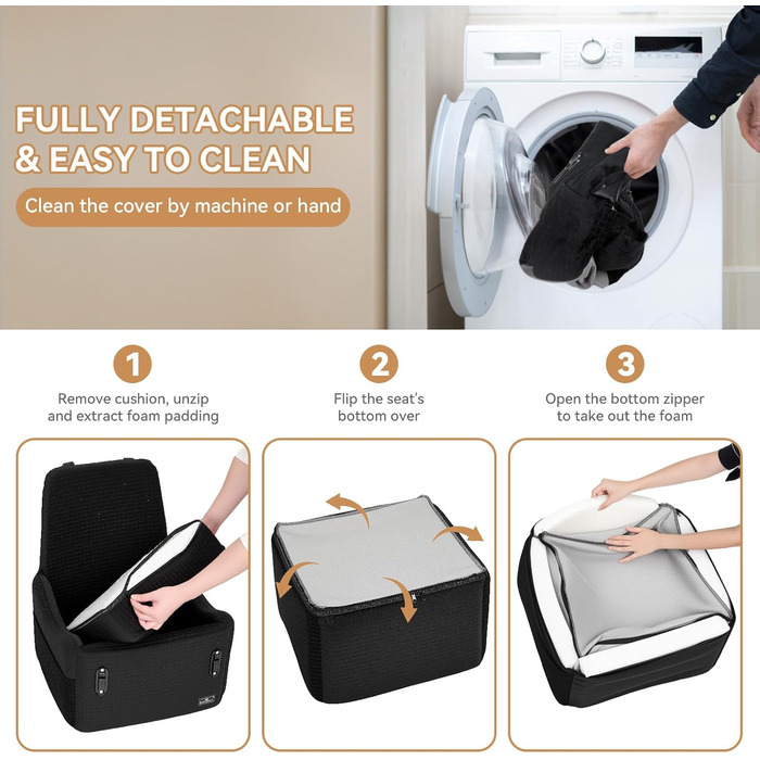 Автокрісло для собак PETSFIT до 15 кг – безпечне, з пам'яттю, 2 відділення, чорний/сірий