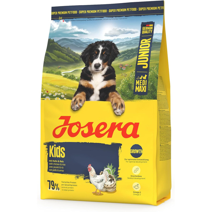 Сухий корм для цуценят великих порід JOSERA Kids, 12.5 кг