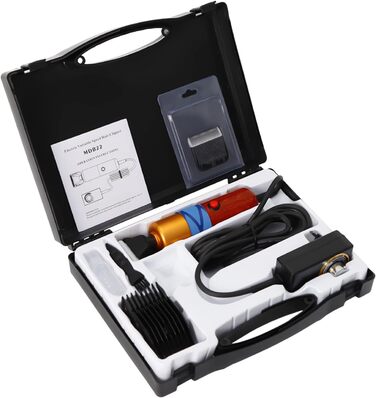 Машинка для стрижки овець 200W - тонка шерсть, безпечна, міні-триммер, змінні леза, для овець, собак, котів