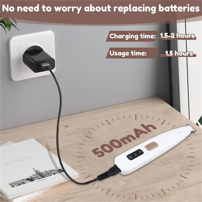 Триммер для собак: безпечна обрізка подушечок лап, 1 шт.