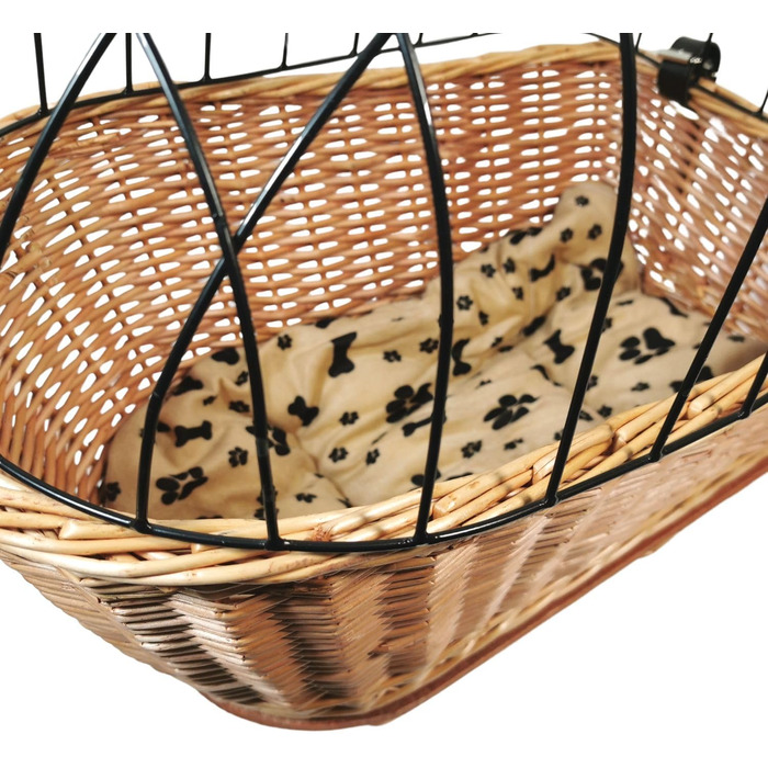 Транспортна коробка для собак Red Loon - велосипедна сумка-переноска для собак, кріплення на багажник