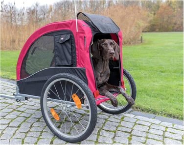 Велосипедний причіп Trixie 12816, 60×57×80 см, для однієї тварини