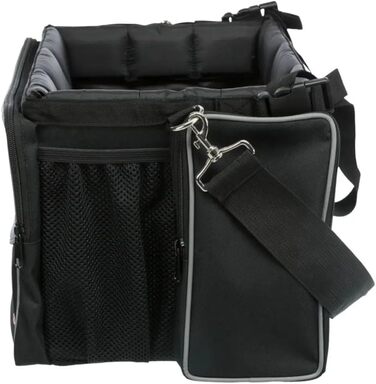 Кошик на велосипед TRIXIE Front-Box, 41x26x26 см, чорний/сірий