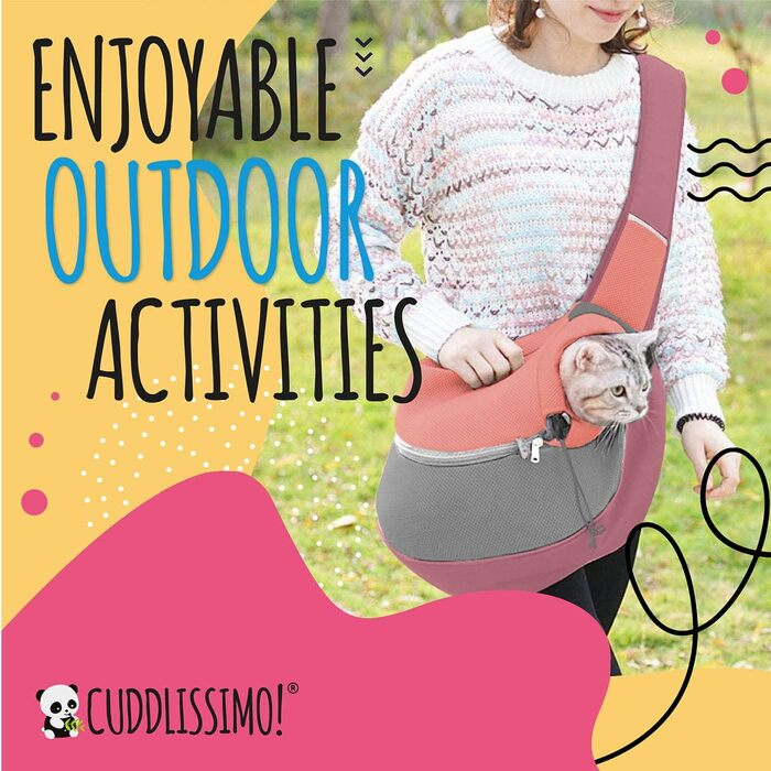 Сумка-переноска для тварин, м'яка, рожева/коричнева, до 4,5 кг (для собак, кошенят, Yorkie, Malteser, Chihuahua)