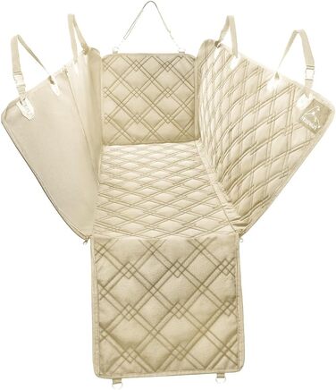 Чохли на сидіння для собак Meadowlark Beige: захист та унікальний дизайн для автомобіля. Стандартний розмір (54' x 58')