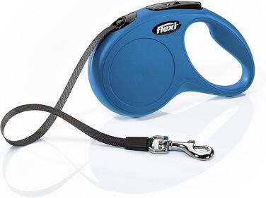Рулетка для собак flexi Comfort L, довжина 8 м, синя, до 50 кг