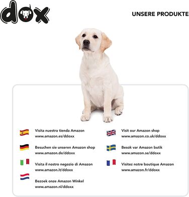 Регульована шлейка для собак і котів DDOXX Air Mesh, м'яка, червона, розмір M – прогулянкова амуніція для малих, середніх і великих порід