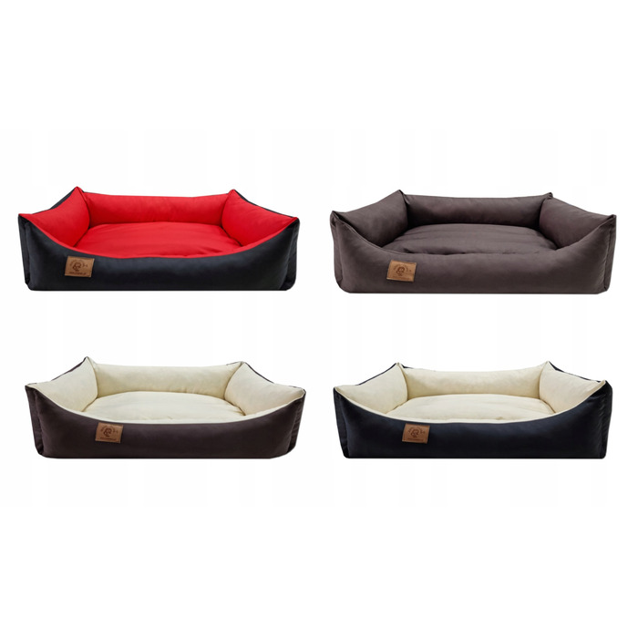 Плюшевий диван для собак Odol, багатоколірний, 90 см x 60 см