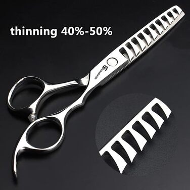 Професійний набір ножиць для стрижки волосся, 15.2 см, з японської сталі (3 шт.)