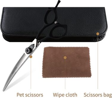 Професійна вигнута фендель для собак Fenice Peak 7