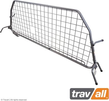 Сітка для собак Travall, сумісна з Dacia Logan MCV (2006-2013), сталева, для багажника, захист вантажу