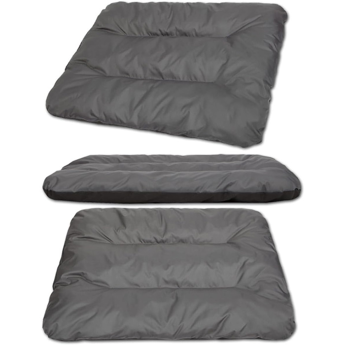 Килимок для собак, лежанка для собак, матрац для собак - сірий Oxford, розмір M (90x60x8 см)