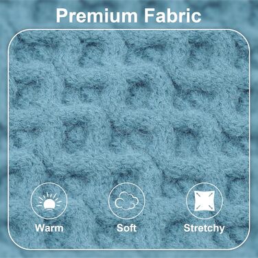 Синій теплий зимовий пуловер для собак середнього розміру з коміром-горловиною, в'язаний з косами, для дівчаток, XXXXL (тепла собача одіяння, набір, для холодної погоди, на Різдво)