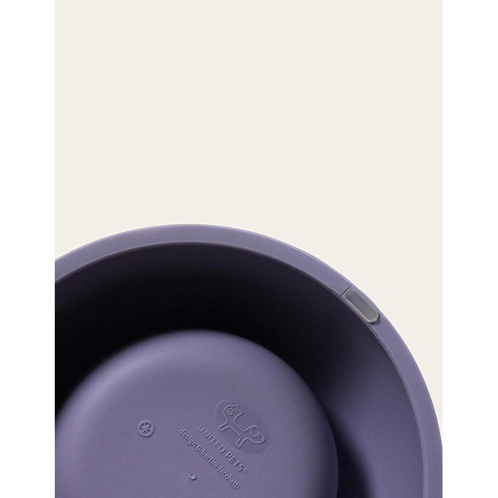 Миска для собак та котів UNITED PETS Pappy, екологічна, з Італії, 350 мл, помаранчевий колір