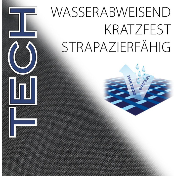 Ортопедичне собаче ліжко Ferplast для великих собак. Водонепроникна лежанка з кошиком, 61 x 46 x 5 см, чорна. Легко миється, зручна, з водонепроникним покриттям.