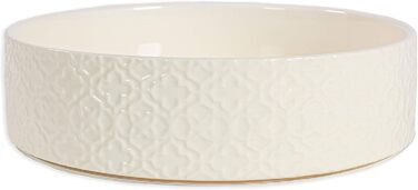 Великий керамічний миска для собак Kendra Scott, 1,4 л, для корму та води, миється в посудомийній машині, велика, 6 порцій
