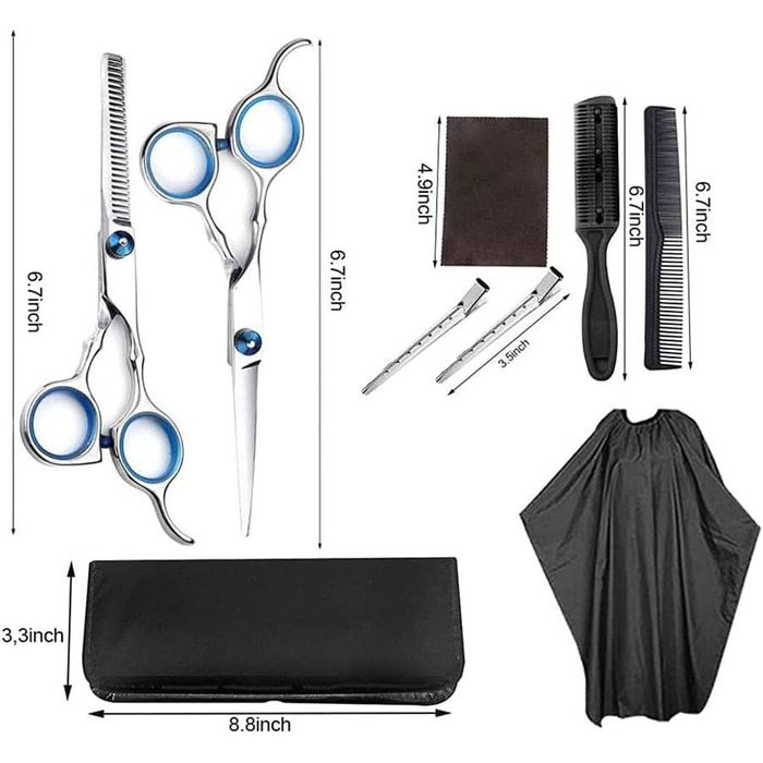 Професійна ножиця для собак, вигнута ножиця для шерсті, набір ножиць для стрижки собак, спеціально розроблені для домашніх тварин