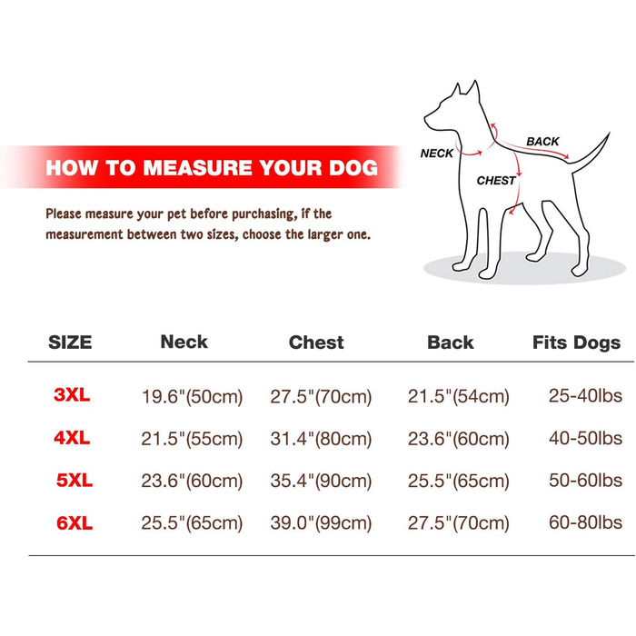 Теплий собачий пуловер NAMSAN для великих собак, зимовий одяг, худі з ґудзиками (2XL, Червоний)