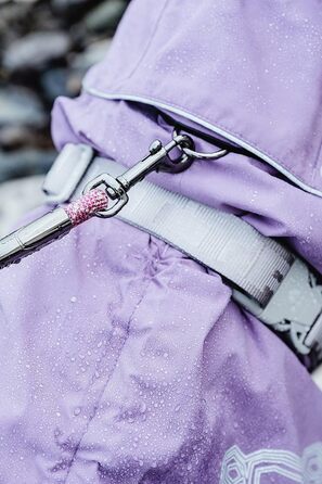 Дощовик для собак Hurtta Drizzle Regenjacke, чорний (Raven), розмір 14 дюймів