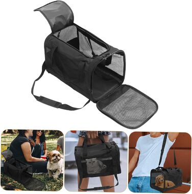 Транспортна сумка для котів Milisten, складана переноска для цуценят та дрібних тварин, дихаюча переноска для собак, аксесуари для тварин