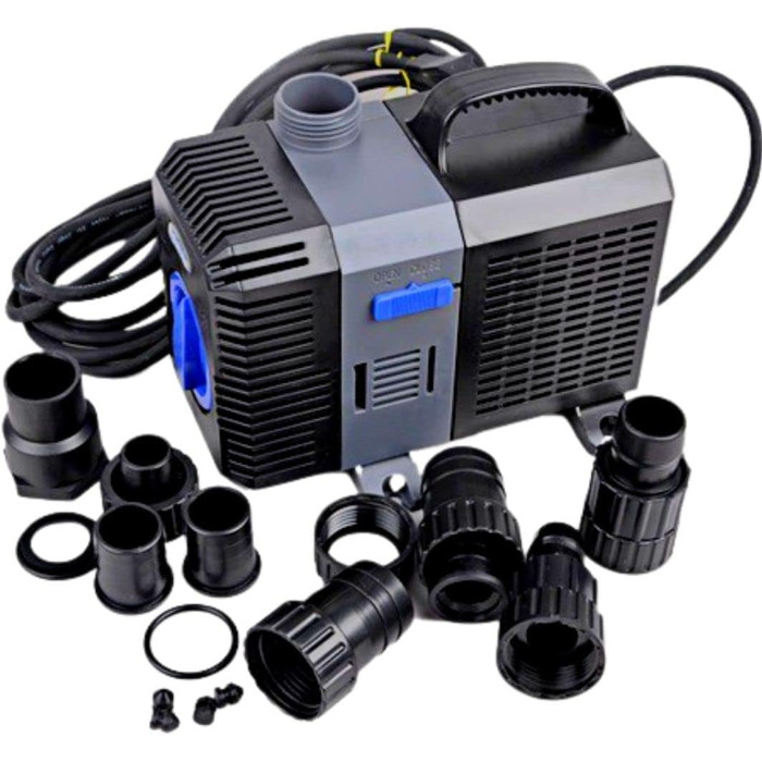 AquaOne CTP-2800 акваріумна та ставкова помпа 10 Вт, економічний двигун, 3000 л/год, енергоощадна насосна станція для акваріума та ставка