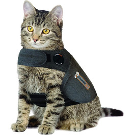 Антистресова жилетка Thundershirt для котів, розмір M, сіра
