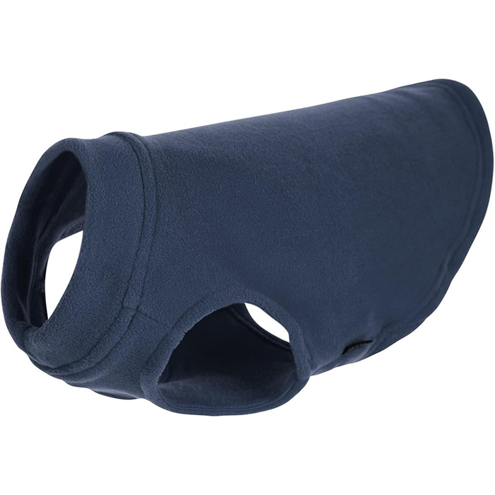 Жилет для собак Gooby з м'якого флісу, накидка, теплий, розмір Medium, колір індиго