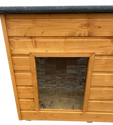 Буда для собак MebloStyl, дерево, зовнішні розміри: 96 x 90 x 67 см