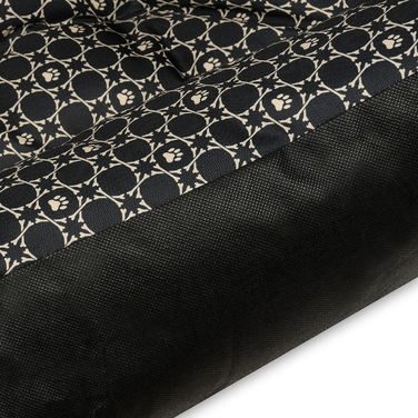 Ліжко-канапе для собак Superkissen24, чорне, 90 см x 120 см