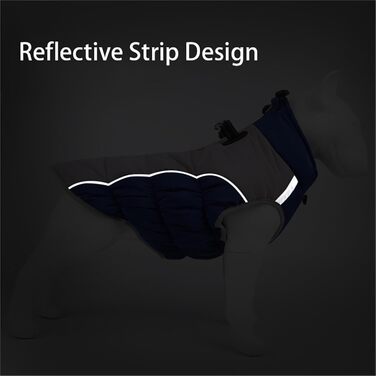 Теплий зимовий одяг для собак: куртка, жилет, бавовна, з підкладкою, для малих, середніх та великих собак (2, 4XL)