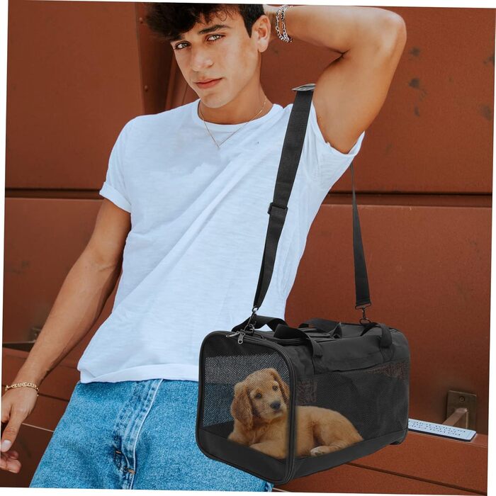 Транспортна сумка для котів Milisten, складана переноска для цуценят та дрібних тварин, дихаюча переноска для собак, аксесуари для тварин