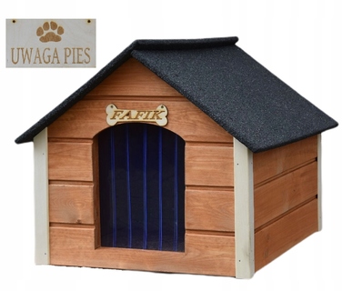Буда для собак Drewmart, дерево, зовнішні розміри: 64 x 53 x 56 см