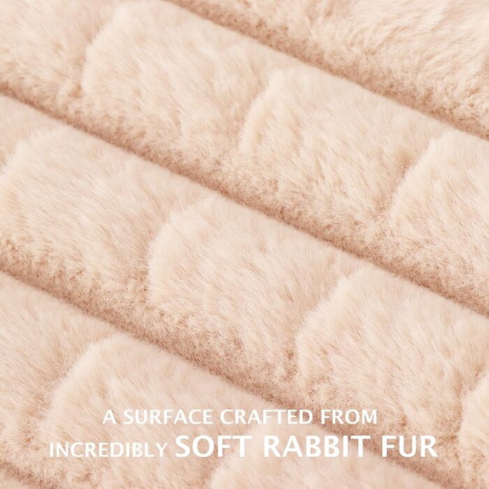 М'яке ортопедичне ліжко для собак BVAGSS, 90x60 см, кольору абрикос. Зручна лежанка для собак маленьких, середніх та великих порід. Легко миється, з антиковзким дном.