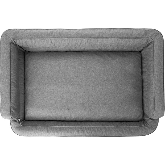 Крісло-ліжко для собак та котів, ліжко для тварин, знімний чохол, графіт, XXL (117x79 см)