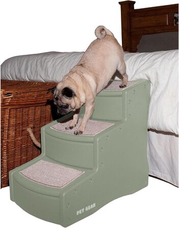 Сходи для тварин Pet Gear Easy Step III, 3 ступені, знімний і праний килимовий настил, для котів і собак до 68 кг, 6 кольорів
