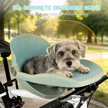 Корзина для собак на велосипед до 15 кг, міцна та ергономічна (Цянова)