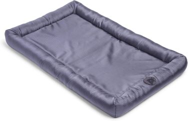 Матрац для собак Petface з memory foam, водовідштовхувальний, сірий, розмір 70 x 43 x 8 см