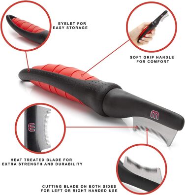 Гребінець для котів Mikki Feiner Fell-Auskämmer - вичісування шерсті