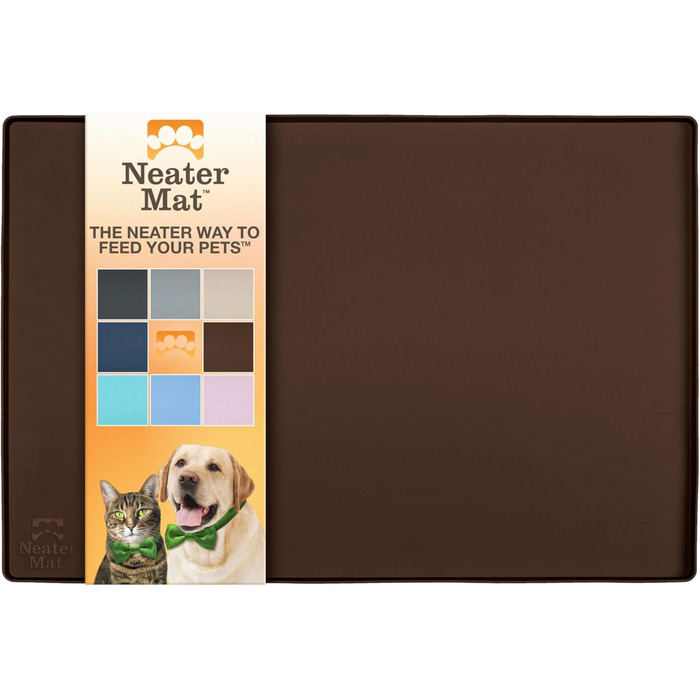 Килимок для мисок для собак Neater Pet Brands 61x40,6 см коричневий