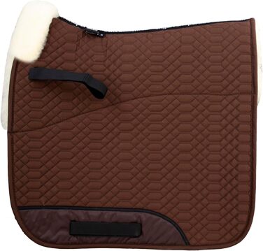 Підкова Engel Reitsport для виїздової їзди з овечкою, сіра, середньої м'якості | Підкова для коней